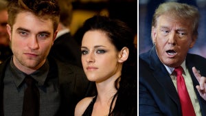 Robert Pattinson, Kristen Stewart and Donald Trump