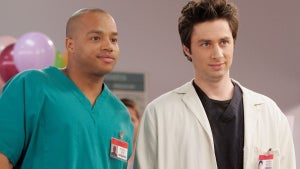 "Scrubs" stars Donald Faison and Zach Braff