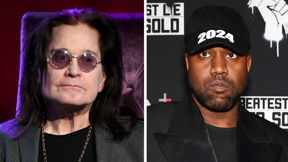 Ozzy Osburne, Kanye West (Getty Images)