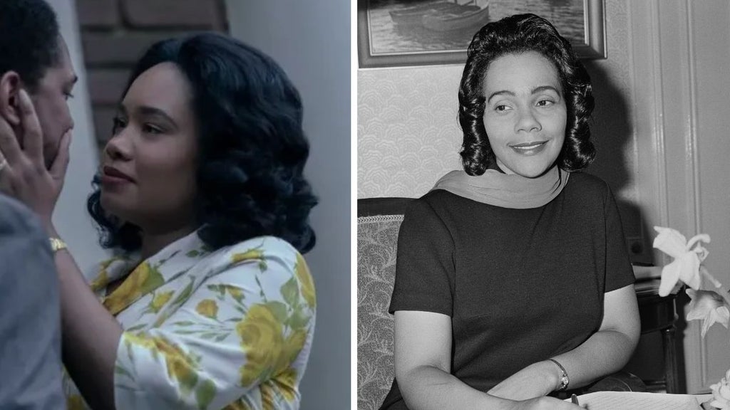 Weruche Opia as Coretta Scott King in "Genius: MLK/X" (National Geographic)