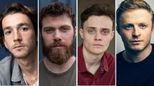 Rory Alexander, Sam Retford, Séamus McLean Ross and Conor MacNeil