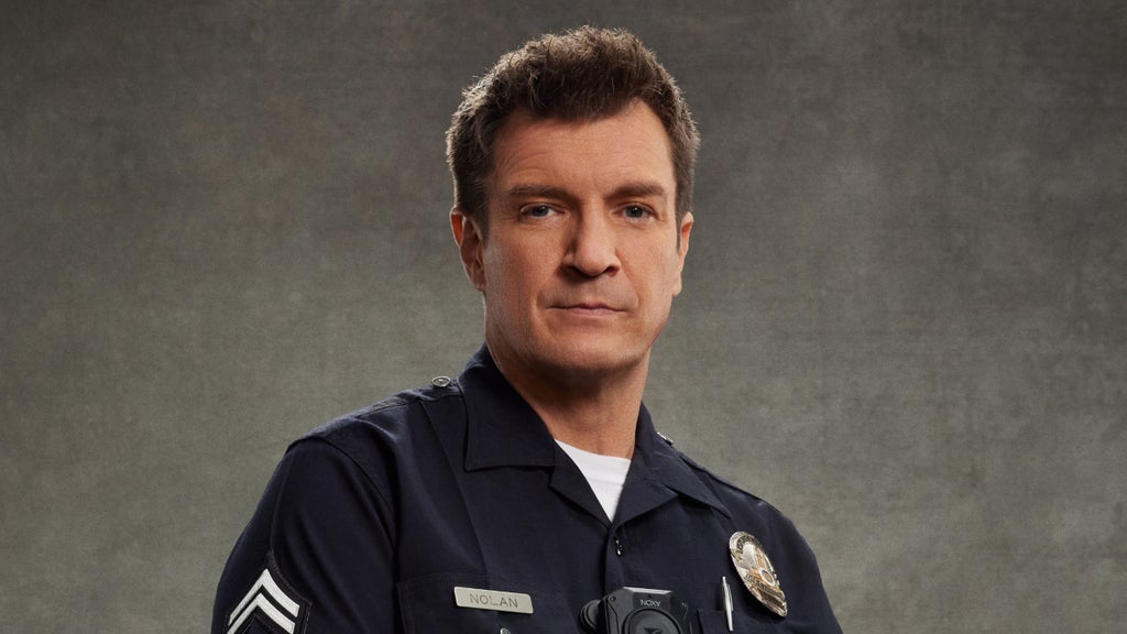 Nathan Fillion as John Nolan in "The Rookie"