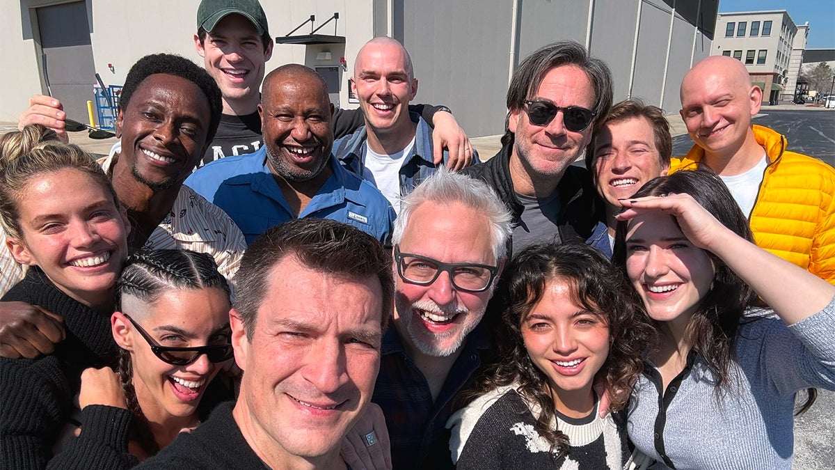 James Gunn Posts First 'Superman: Legacy' Cast Photo