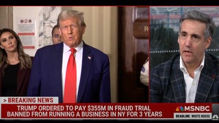 Michael Cohen Says Trump Couldn’t Pay $355 Million Even if He Sold All His NYC Assets: ‘He’s Stuck’ | Video