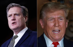 Two older white men.