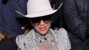 Beyoncé attends the Luar fashion show during 2024 New York Fashion Week