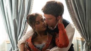 Kate Sharma (Simone Ashley) and Anthony Bridgerton (Jonathan Bailey) in "Bridgerton" (Netflix)
