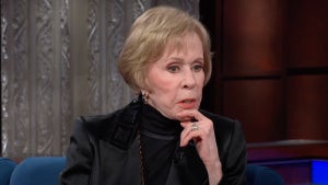 Carol Burnett appears on "The Late Show with Stephen Colbert" (CBS)