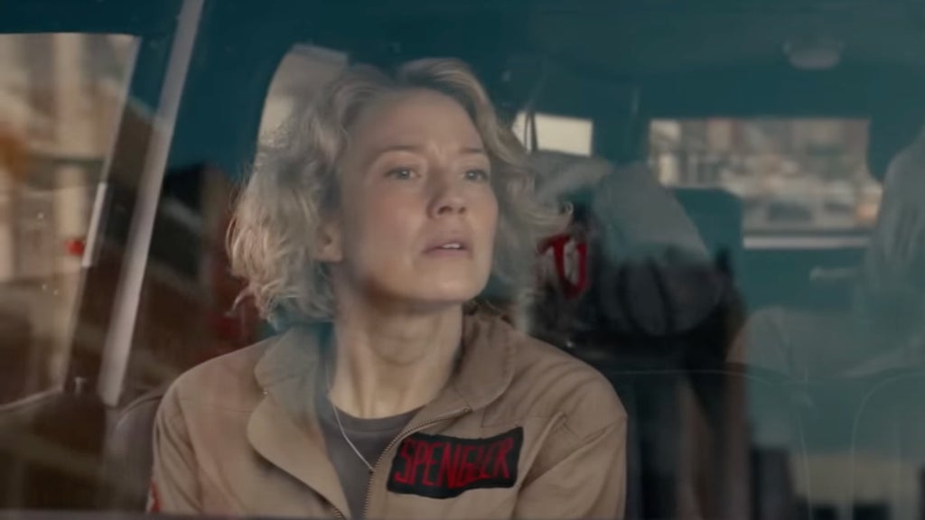 Carrie Coon in "Ghostbusters: Frozen Empire" (Sony)