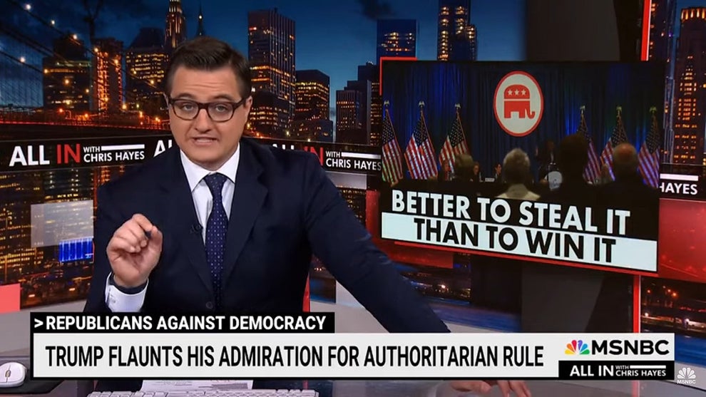 Chris Hayes RNC Trump vote suppression