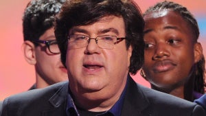 Dan Schneider accepts the Lifetime Achievement Award during Nickelodeon's 27th Annual Kids' Choice Awards in 2014