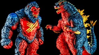 ‘Godzilla x Kong’ Battle on Your Desk: Mondo Debuts Colorful New Soft Vinyl Figures