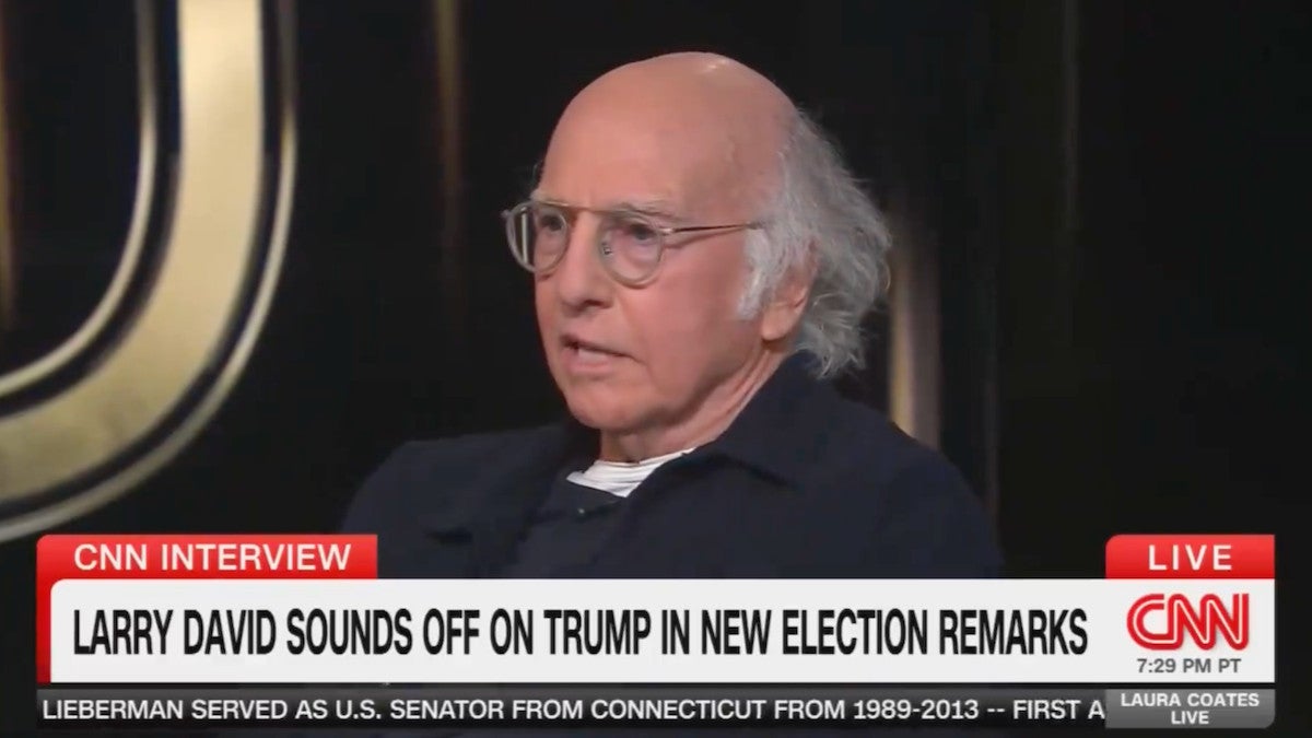 Larry David Eviscerates ‘Little Baby’ Trump for ‘Throwing 250 Years of Democracy Out the Window’: ‘He’s So Sick’ | Video