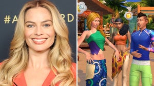 Margot Robbie and The Sims
