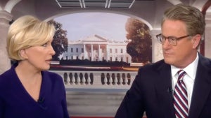 Mika Brzezinski and Joe Scarborough on "Morning Joe" (MSNBC)