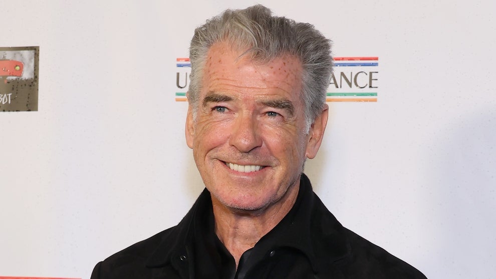 Pierce Brosnan attends US-Ireland Alliance's 2024 Oscar Wilde Awards at Bad Robot on March 07, 2024 in Santa Monica, California. (Photo by Leon Bennett/Getty Images)