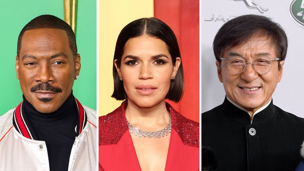 Eddie Murphy, America Ferrera and Jackie Chan (Getty Images)