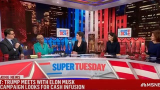 Elon Musk Could ‘Literally Own’ Donald Trump,’ MSNBC Panel Projects After Mar-a-Lago Meeting: ‘Desperate’ | Video