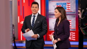 NBC News anchors Tom Llamas and Hallie Jackson (Credit: NBC News)