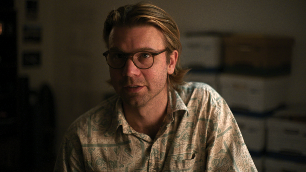 Christian Hansen in "American Conspiracy: The Octopus Murders" (Netflix)