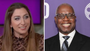 Chelsea Peretti, Andre Braugher (CBS, Getty Images)