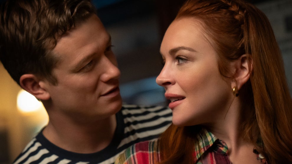 Ed Speleers and Lindsay Lohan in Irish Wish