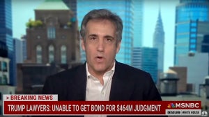 Michael Cohen on MSNBC on March 18, 2024