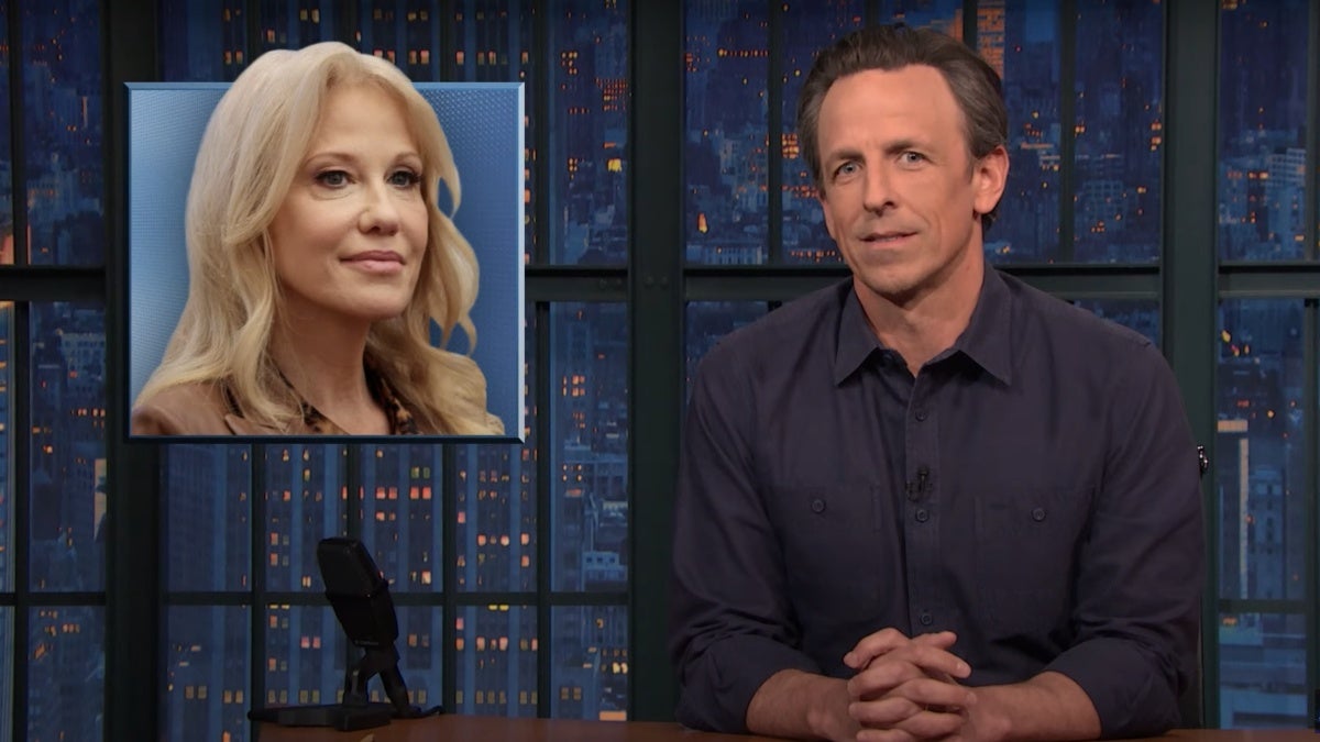 Seth Meyers Says News Kellyanne Conway May Join Trump Campaign ‘Could Be a Lie Because it Was Reported by Kellyanne…