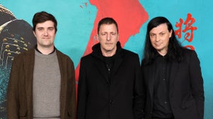 (Left to right): Shogun composers Nick Chuba, Atticus Ross and Leopold Ross