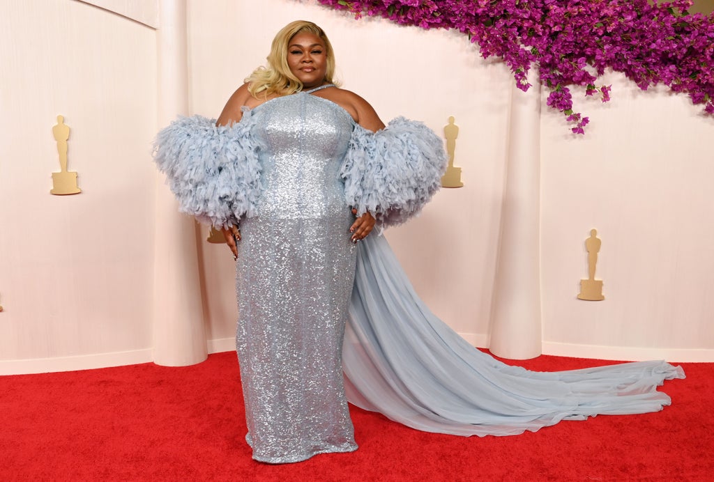 Da'Vine Joy Randolph 96th Annual Academy Awards, Arrivals, Fashion Highlights, Los Angeles, California, USA - 10 Mar 2024