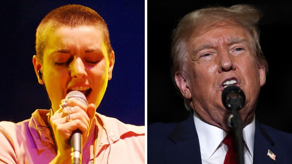 Sinead O'Connor and Donald Trump