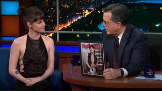 Stephen Colbert Defies CBS, Shows Kristen Stewart Rolling Stone Cover On-Air
