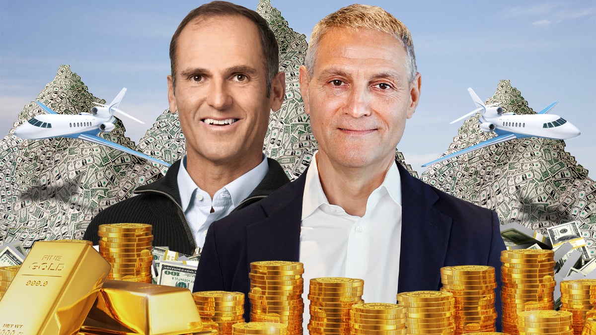 Ari Emanuel and Egon Durban of Silver Lake