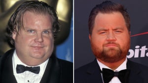 Chris Farley and Paul Walter Hauser