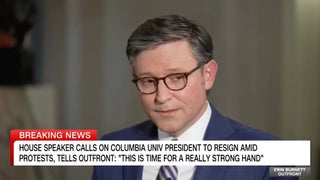 House Speaker Slams Columbia Protesters: ‘If You’re Getting Endorsed by Hamas, That’s Not a Good Look’ | Video