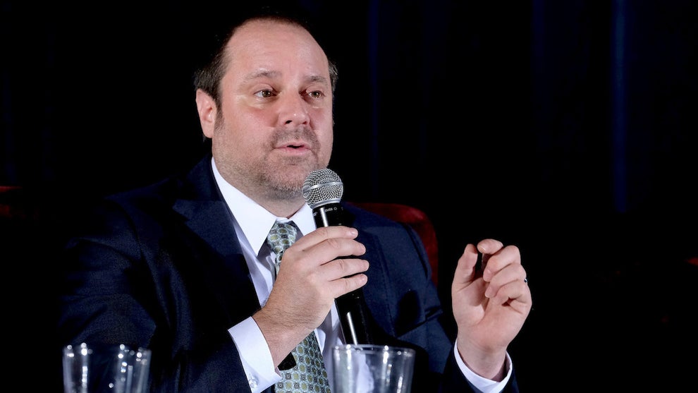 Participant founder Jeff Skoll speaks at a special screening Q&A of "An Inconvenient Sequel: Truth to Power"
