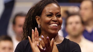 Michelle Obama attends Opening Night of the 2023 US Open