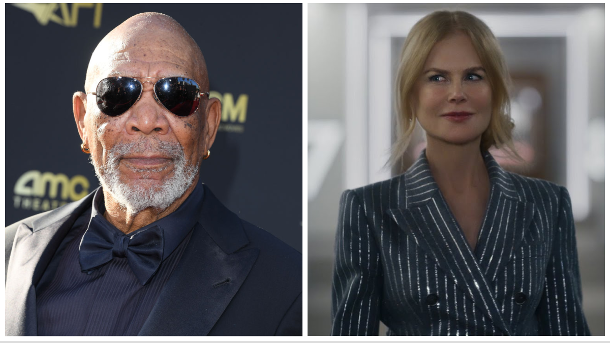 Morgan Freeman Honors Nicole Kidman by Spoofing Her AMC ‘Heartbreak Feels Good in a Place Like This’ Ads | Video