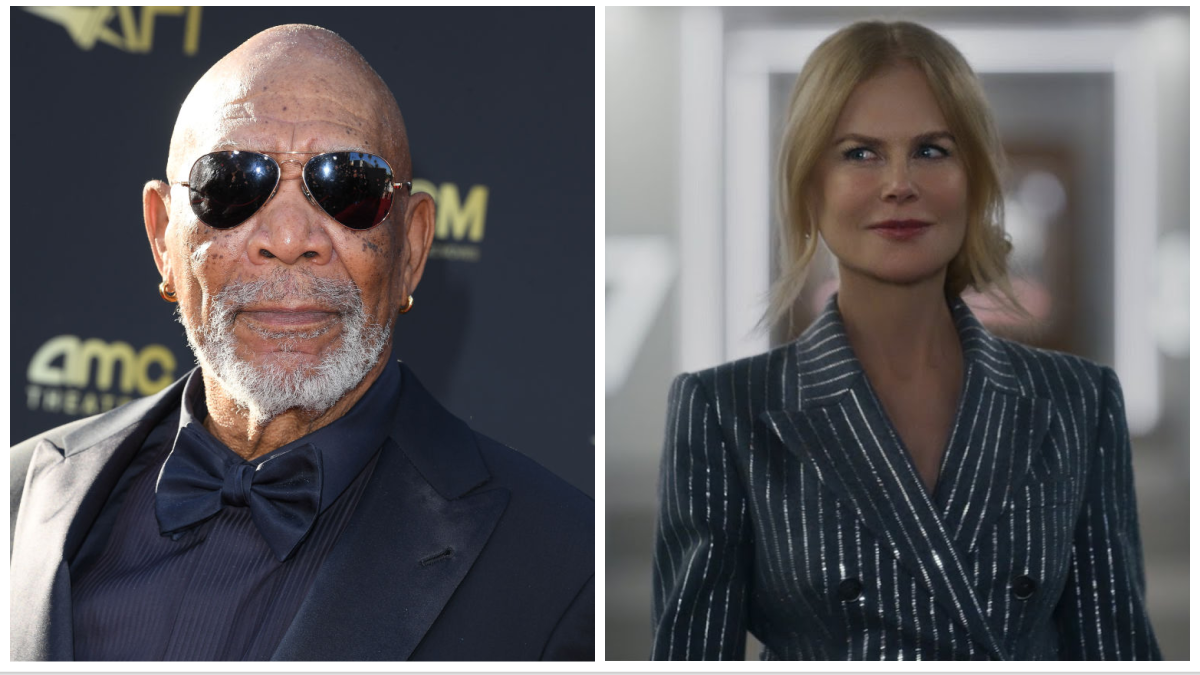 Morgan Freeman Honors Nicole Kidman by Spoofing Her AMC Ads - Vimarsana News