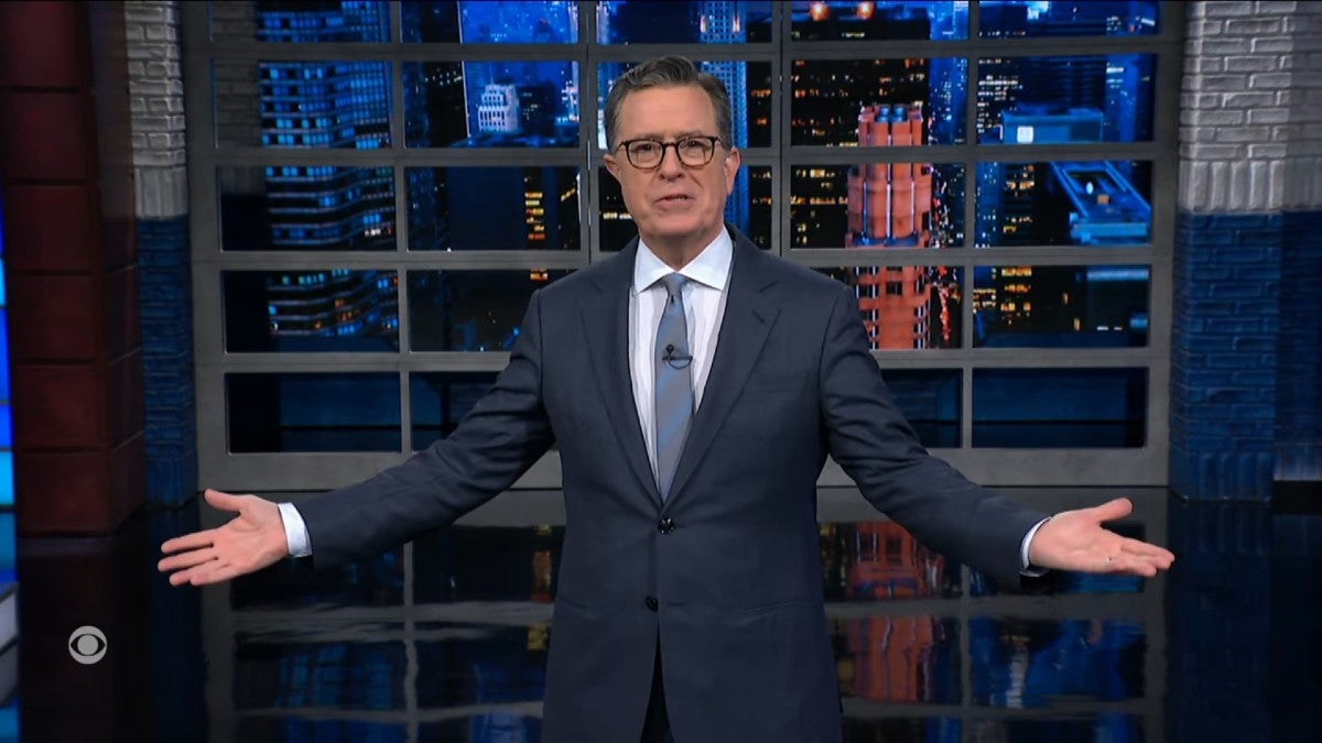 Stephen Colbert Jokes Trump Took a ‘White Power Nap’ in Court | Video