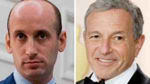 Stephen Miller and Bob Iger