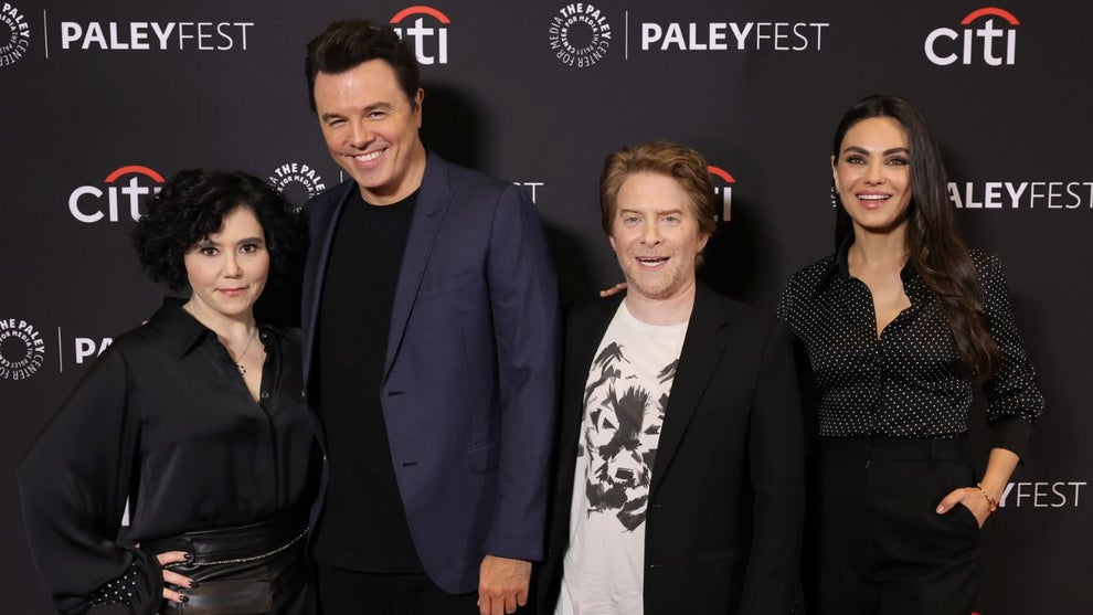 Alex Borstein, Seth MacFarlane, Seth Green and Mila Kunis (Getty Images)