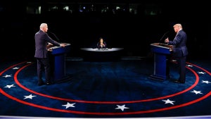 Trump Biden debate 2020