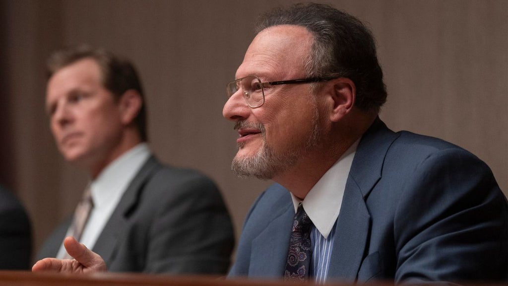 Wayne Knight as Lt. Schiff in "Them: The Scare" Season 2 (Prime Video)