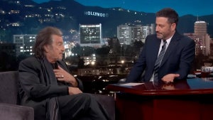 Al Pacino on "Jimmy Kimmel Live!" (Credit: ABC)