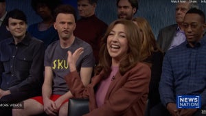 Ryan Gosling as Beavis, Mikey Day as Butt-Head and Heidi Gardner as a NewsNation anchor on "Saturday Night Live" (NBC)