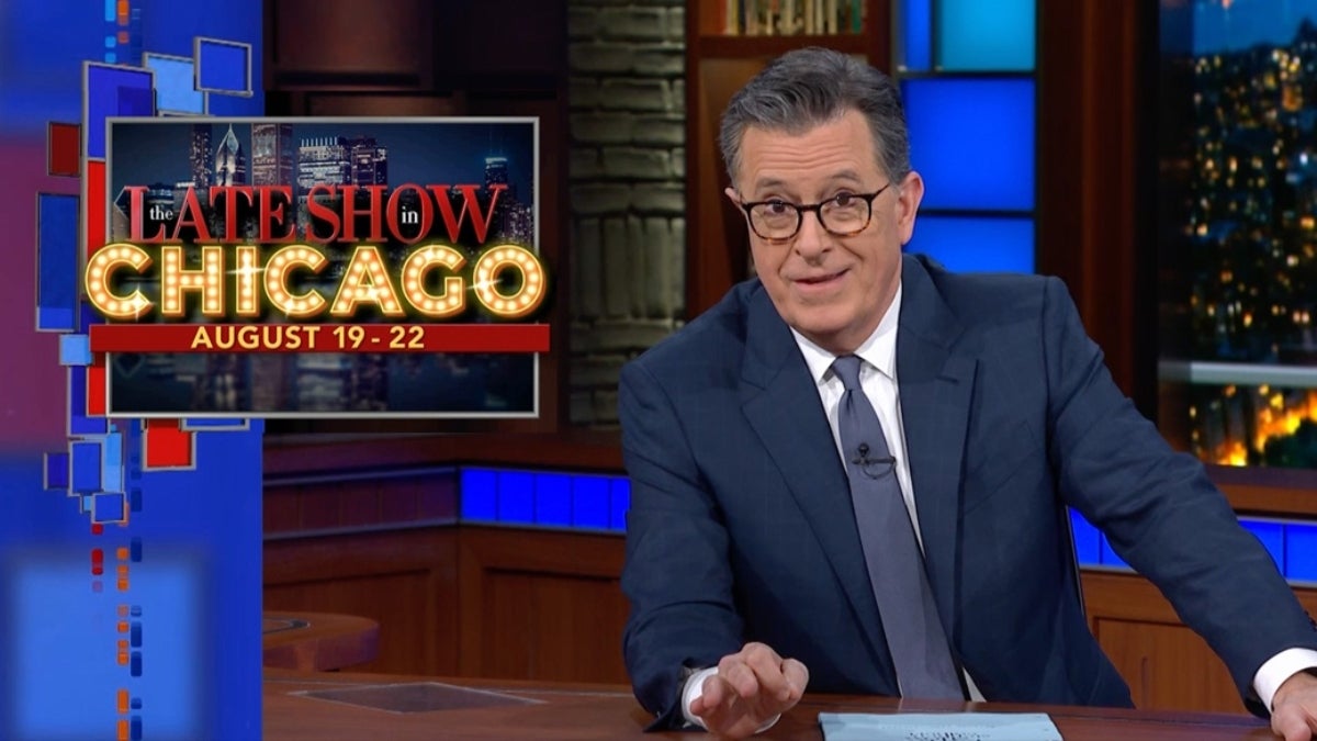 Stephen Colbert to Air ‘The Late Show’ Live From the 2024 DNC in Chicago | Video