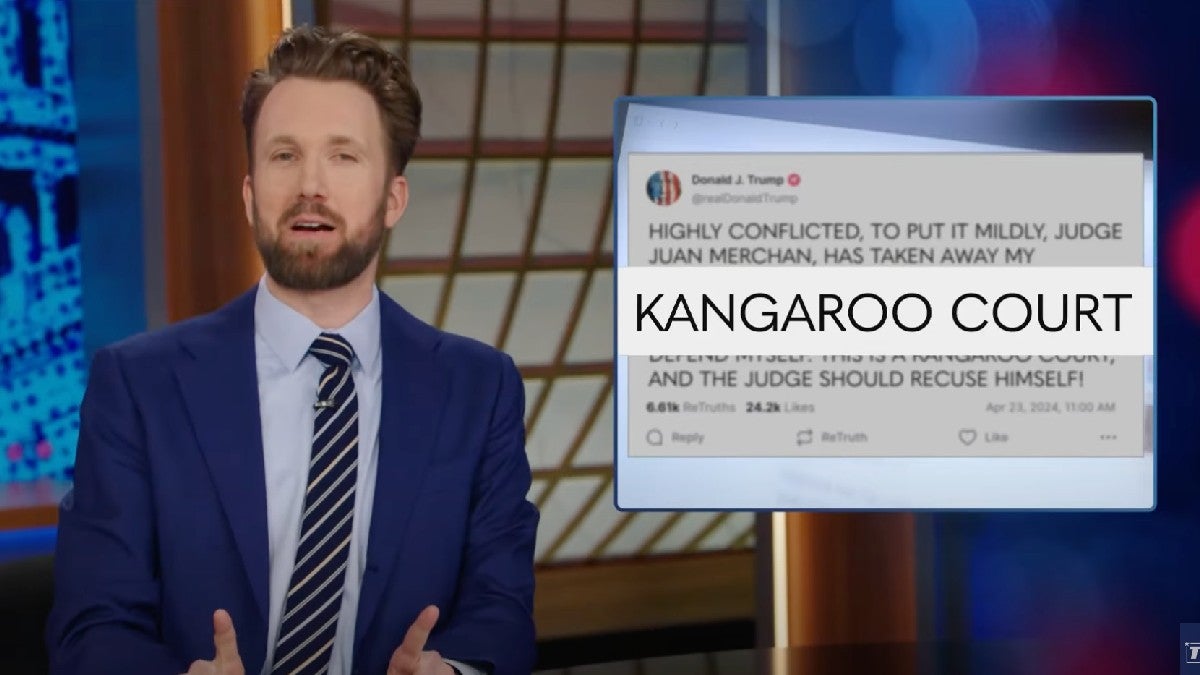 ‘The Daily Show’: Jordan Klepper Suggests Trump Pay Himself Hush Money to Maintain Gag Order | Video