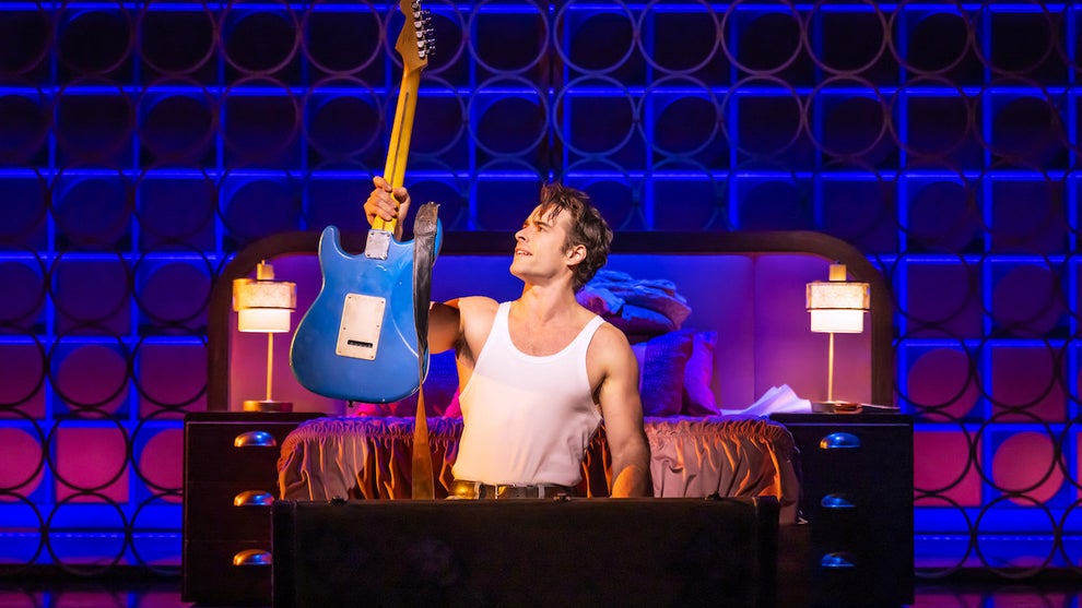 Corey Cott in "Heart of Rock and Roll" (Credit: Matthew Murphy)