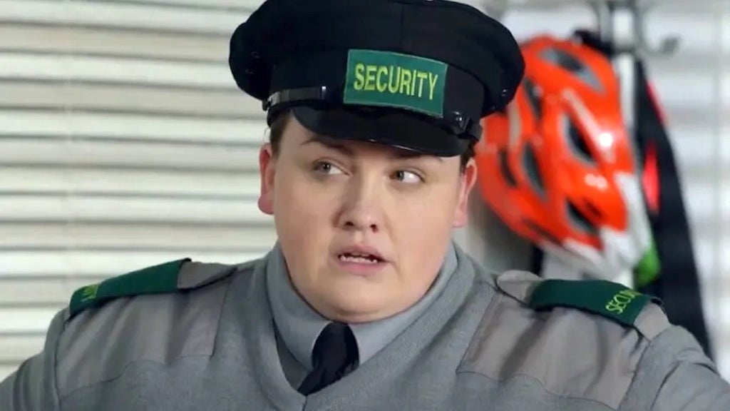 Jessica Gunning in "Trollied"